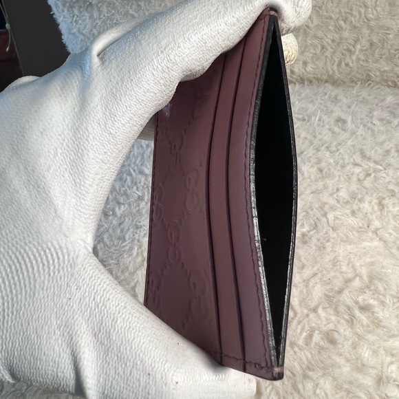 Gucci Card Case in Guccissima Leather - Picture 5 of 7